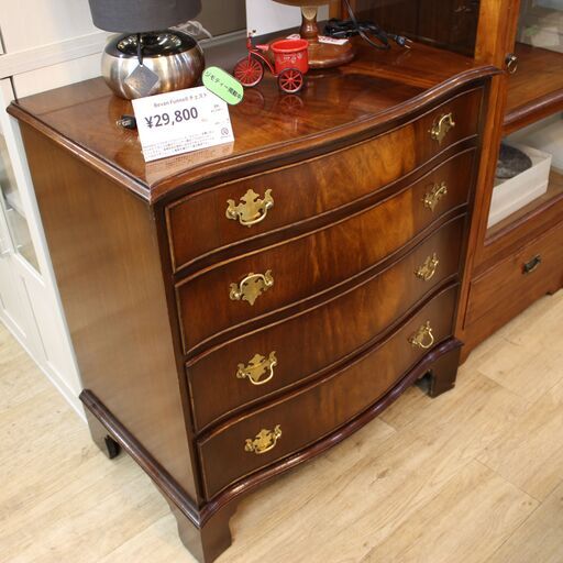 【川崎市宮前区リサイクルオフ】Bevan　Funnell　reprodux　アンティークチェスト