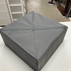 O2509-026 折りたたみ可能収納ケース グレー 大 中古の画像