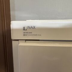【新品 展示場取り外し品】洗面化粧台 トイレ用 シンク 収納棚付き MB-220E イナックス INAX 幅1700 奥行き220 高さ770mmの画像