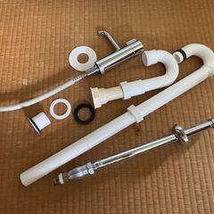 【新品 展示場取り外し品】洗面化粧台 トイレ用 シンク 収納棚付き MB-220E イナックス INAX 幅1700 奥行き220 高さ770mmの画像