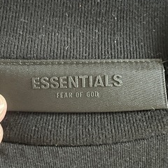 ESSENTIALS FEAR OF GODブラック オーバーサイズ TシャツMサイズほぼ未使用 の画像
