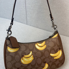 [コーチ] ショルダーバッグ teri banana 脇下バッグ バナナ 斜め掛けショルダーバッグの画像