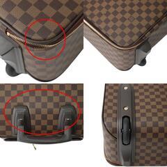 ルイヴィトン N23293 キャリーバッグ ブラウン  LOUIS VUITTON ペガス45 ダミエの画像