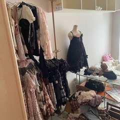 【美品】突っ張りハンガーラック YAMAZENの画像