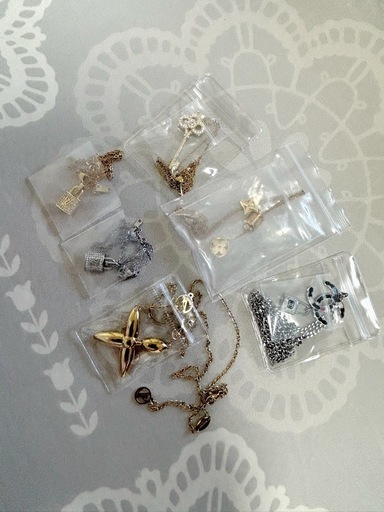 ステンレス　ネックレス　セット売り