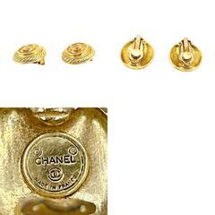 シャネル  イヤリング ゴールド  CHANEL ココマーク ヴィンテージの画像