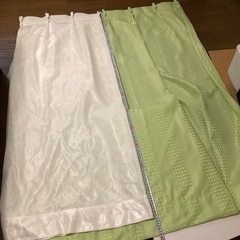 カーテン　レースのセットの画像