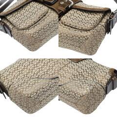 コーチ 1463 ショルダーバッグ ブラウン  COACH シグネチャーの画像