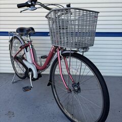 リサイクル自転車(2508-11) 電動アシスト自転車(ﾔﾏﾊ) 6Ah 26ｲﾝﾁの画像