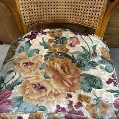 【リサイクルストアスターズ城西店】 【中古品】籐回転椅子　大の画像