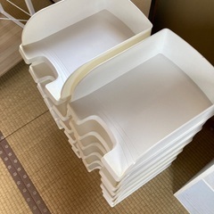書類ケース　ホワイト12個　無料！の画像