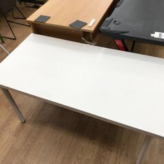 ★リユースのサカイ春日部店★KJ11559 IKEA テーブル ホワイト H61×W120×D60 クリーニング済みの画像