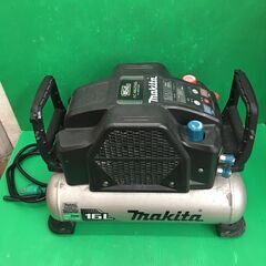 【引取限定】中古品　マキタ　高圧/一般圧（各2口）　コンプレッサ　AC462XGB　100V　容量16Ｌ　黒色　【ハンズクラフト戸畑店】の画像