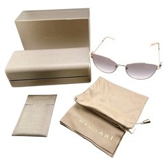 ブルガリ 0BV6185B サングラス ゴールド  BVLGARI 2014/3B 57口17 140 2Nの画像