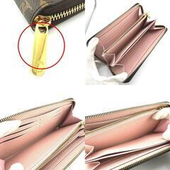 ルイヴィトン M41894 長財布 ローズバレリーヌ  LOUIS VUITTON ジッピーウォレット モノグラムの画像