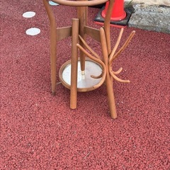 ポールハンガー 傘立て付の画像