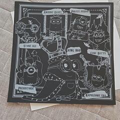 ミニオン　スクラッチアートの画像