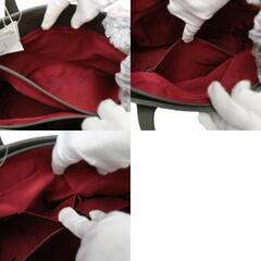 クロコダイル LB-7001 ショルダーバッグ グレー  CROCODILE パッチワーク 天ファスナーの画像