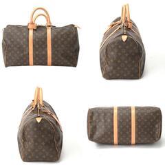 ルイヴィトン M41428 ボストンバッグ ブラウン  LOUIS VUITTON キーポル45 モノグラムの画像