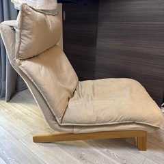 無印良品　リクライニングソファの画像
