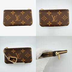 ルイヴィトン M62650 キーケース ブラウン  LOUIS VUITTON ポシェット・クレ モノグラムの画像