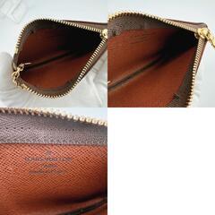 ルイヴィトン M62650 キーケース ブラウン  LOUIS VUITTON ポシェット・クレ モノグラムの画像