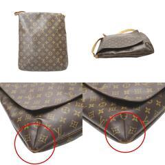 ルイヴィトン M51256 ショルダーバッグ ブラウン  LOUIS VUITTON ミュゼット モノグラムの画像