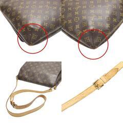 ルイヴィトン M51256 ショルダーバッグ ブラウン  LOUIS VUITTON ミュゼット モノグラムの画像
