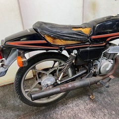 希少絶版車！RG50E 2ストキャストホイールRG502レストアベース