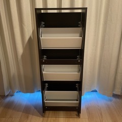 【9月末まで‼︎】木製3段棚の画像