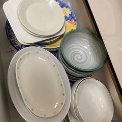 無料 お皿 ボウル 好きなだけ持っていってくださいの画像