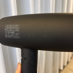 SALONIA サロニア スピーディーイオン ドライヤー 大風量 速乾 軽量 マイナスイオン ヘアドライヤー SL-013AB ブラックの画像