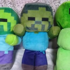 マインクラフトぬいぐるみ4個セットの画像