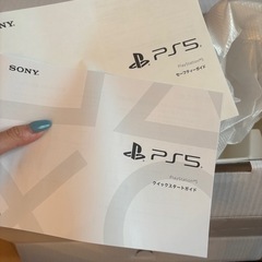 【納品書あり・中古美品】PS5本体＋箱の画像