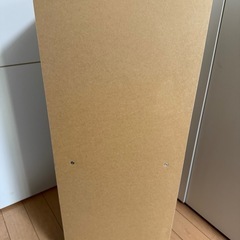 無印良品　パルプボードボックス・スリム・２段／ベージュの画像