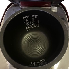 TOSHIBA 東芝 RC-18VSF 炊飯器 赤 レッド 一升炊き 10合の画像