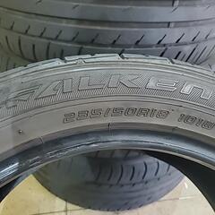 組み換え工賃込み☆少し訳あり235/50R18ファルケン4本セットの画像