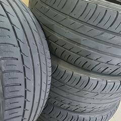 組み換え工賃込み☆少し訳あり235/50R18ファルケン4本セットの画像