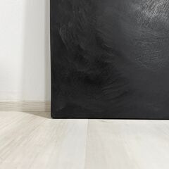 モールテックス 天板 75×42cm ブラック｜ローテーブル コンクリートの画像