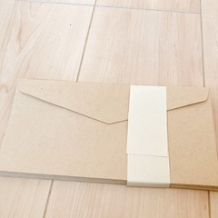 【無印で購入！】茶封筒(横)の画像