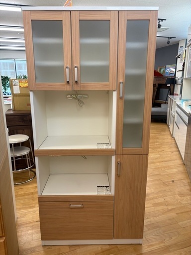 N1078★レンジボード★食器棚★幅850mm