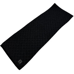 ルイヴィトン LOUIS VUITTON マフラー ダミエグラフィット エシャルプ プティ M70028 グレーの画像