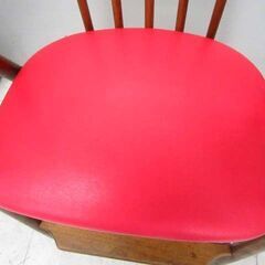 FUKUTO レトロ ハイチェア ベビーチェア 曲木 ヴィンテージ アームチェア 子供椅子 中古 家具 苫小牧西店の画像