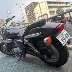 ⭐︎絶好調即乗り⭐︎ホンダ　V ツインマグナ　大人気　ブラックカスタム！の画像