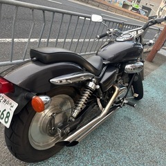 ⭐︎絶好調即乗り⭐︎ホンダ　V ツインマグナ　大人気　ブラックカスタム！の画像