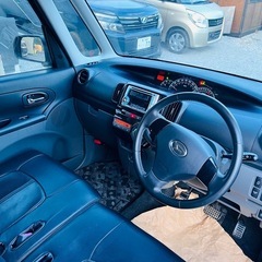 🅾️‼️ DAIHATSU TANTO CUSTOM 2010 BLACK | 左電動スライドドア⭕️車検2年間⭕️純正ホイール⭕️タイミングチェーンモデル⭕️の画像