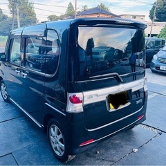 🅾️‼️ DAIHATSU TANTO CUSTOM 2010 BLACK | 左電動スライドドア⭕️車検2年間⭕️純正ホイール⭕️タイミングチェーンモデル⭕️の画像