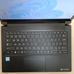 【軽量】ノートパソコン東芝 dynabook S73/DP 8世代 i5 SSD 256GB メモリ 8GB Windows11 Office付き 95の画像