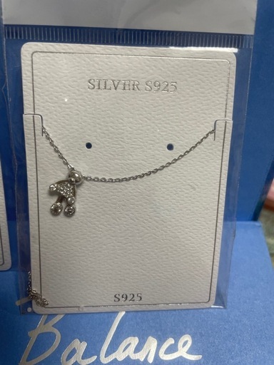s925 ネックレス 40cm新品