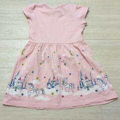 西松屋ユニコーンワンピース110&ユニクロおまけの画像